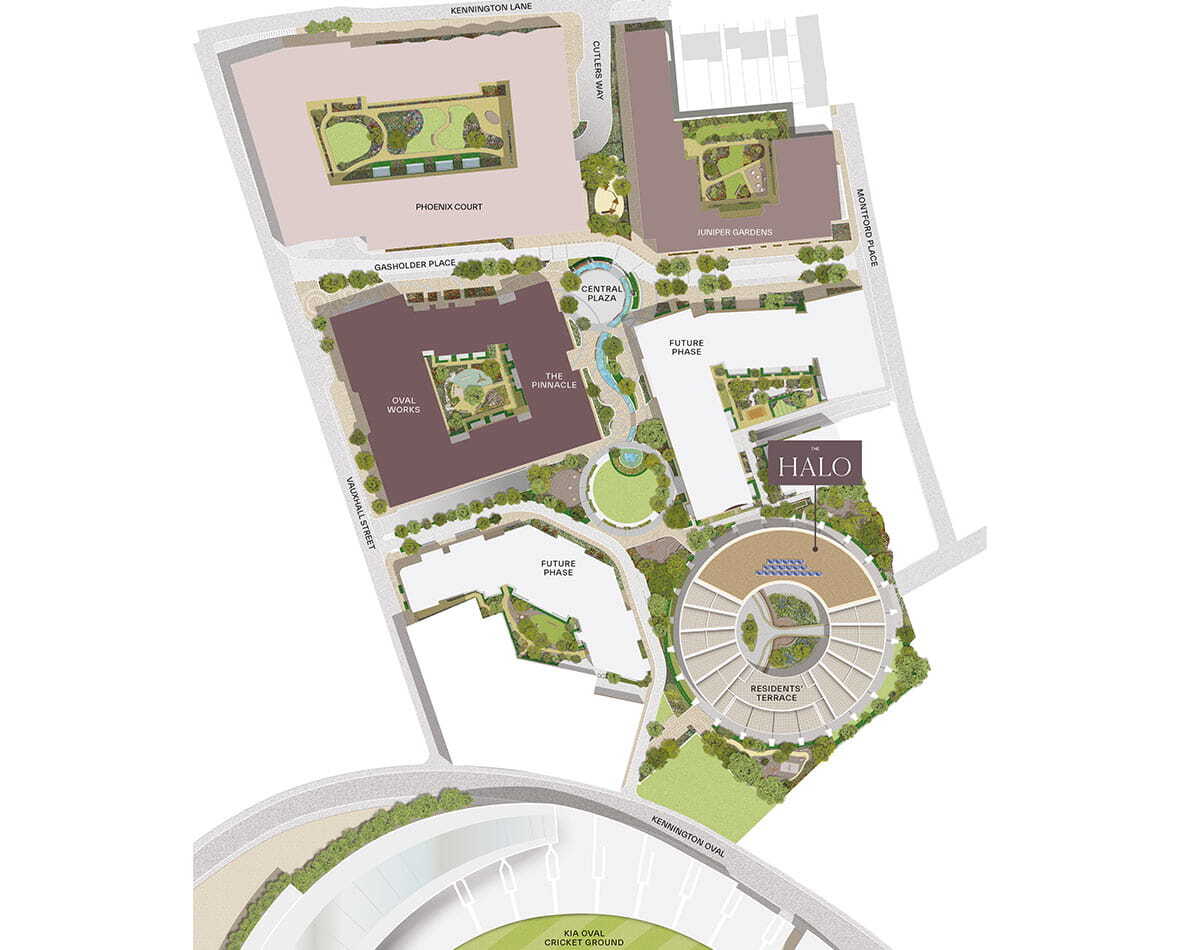 oval-village_the-halo_site-plan