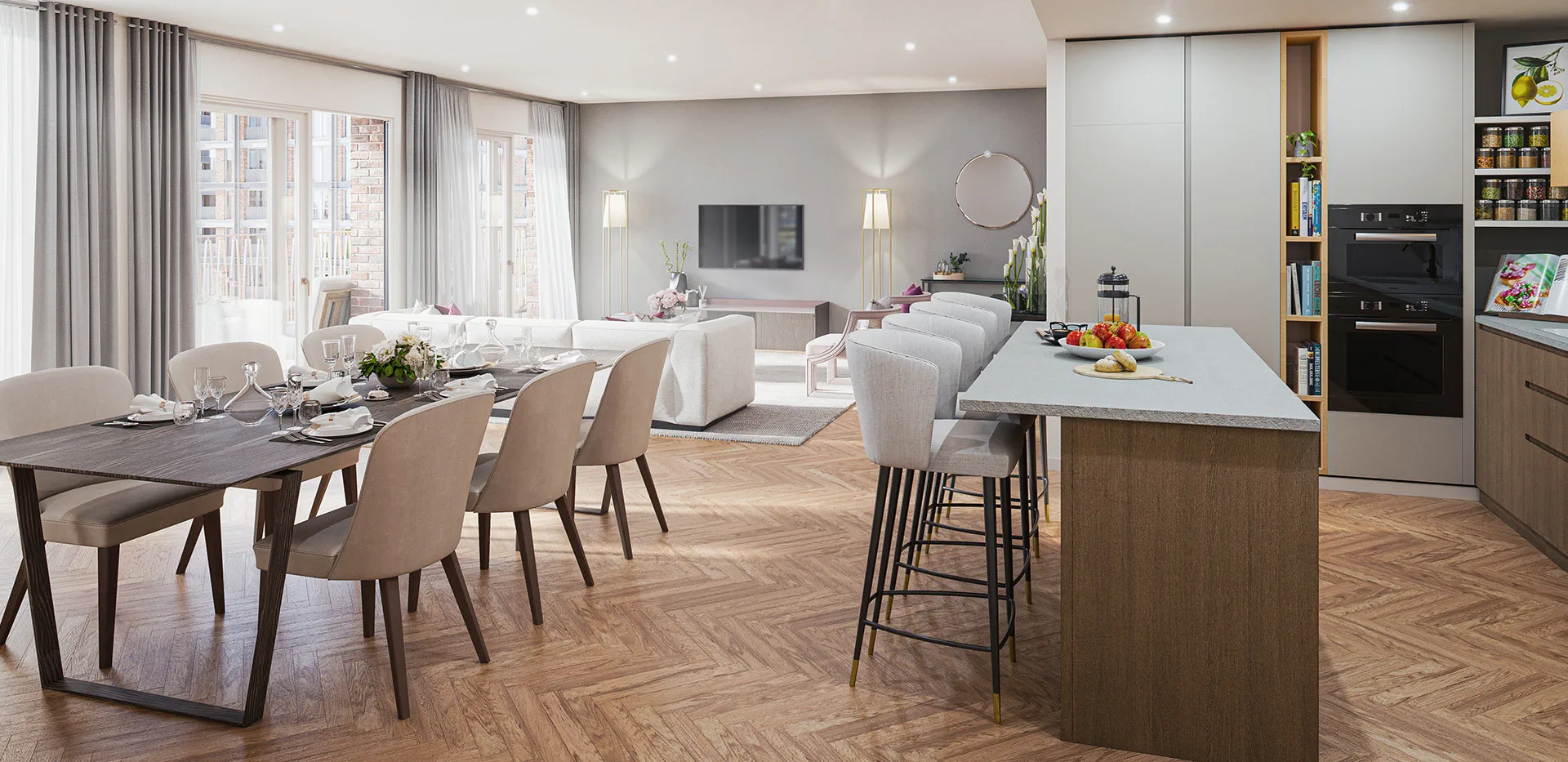 st-william_kings-road-park_interiors_living-dining-kitchen