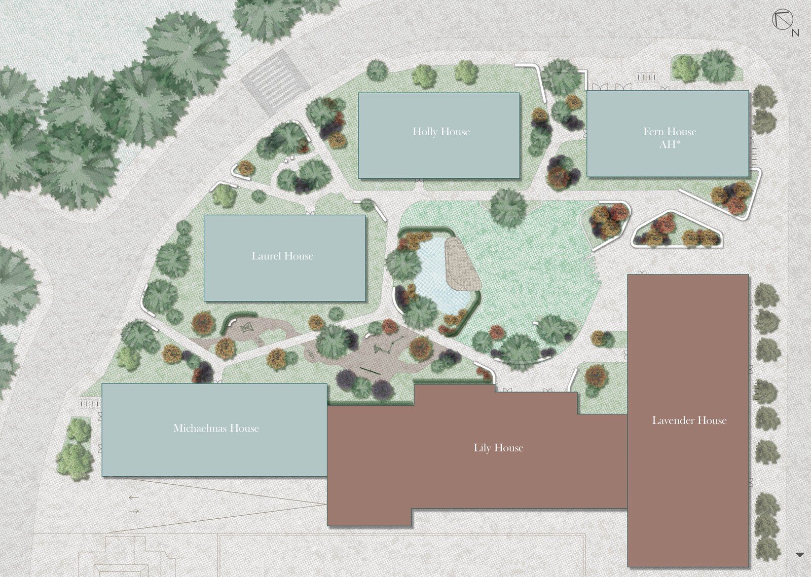 Lavender_Lily_House_Site_map