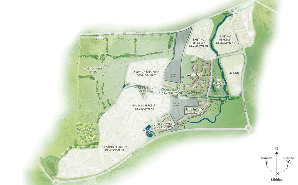woodhurst park site plan